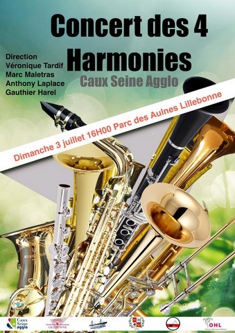 affiche du prochain concert